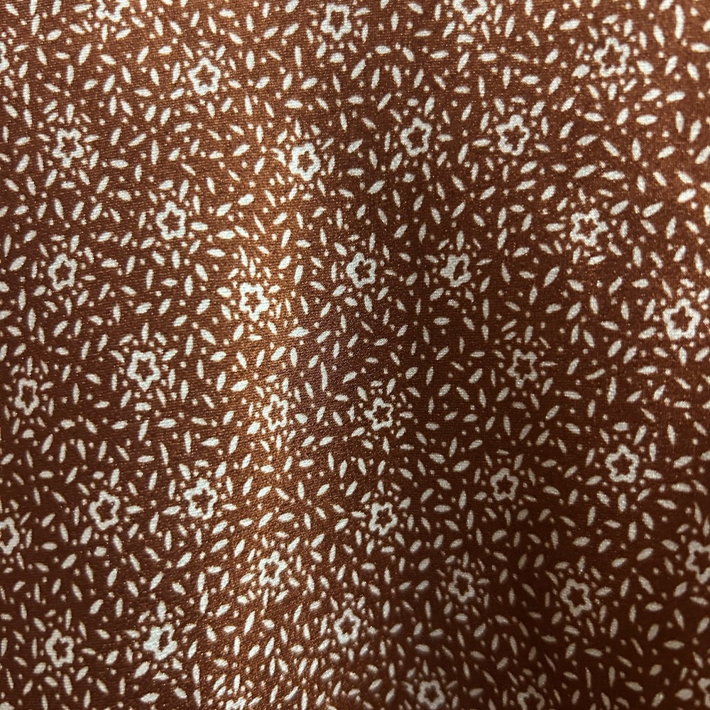 Abercrombie & Fitch Rust Floral Dress - Picture 3 of 4